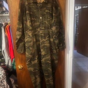 Fashion Nova Camouflage Jumpsuit